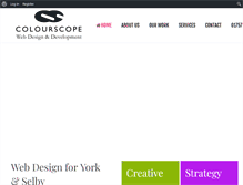 Tablet Screenshot of colourscope.net
